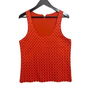J.CREW‎ EYELET DOT TANK TOP SHIRT Style 76808